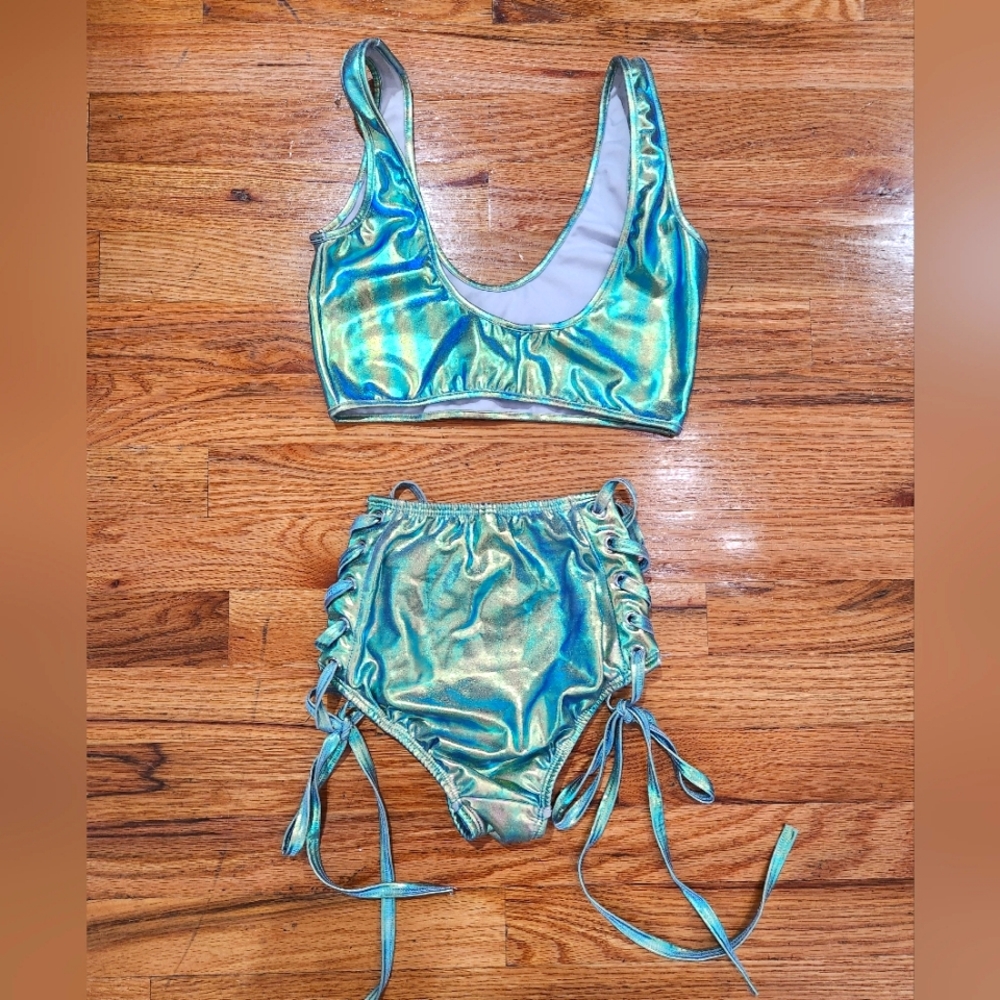 New! Roma Rave Metallic Blue Set - Picture 2 of 4